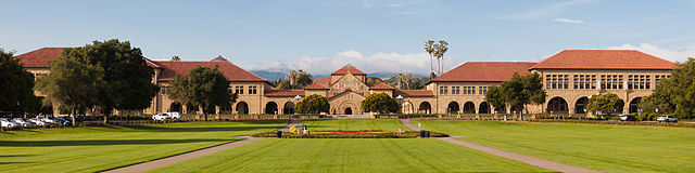 Klassiska bild på Stanford Oval