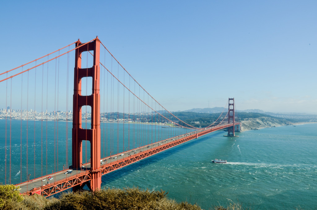 Golden Gate bron i San Franscisco
